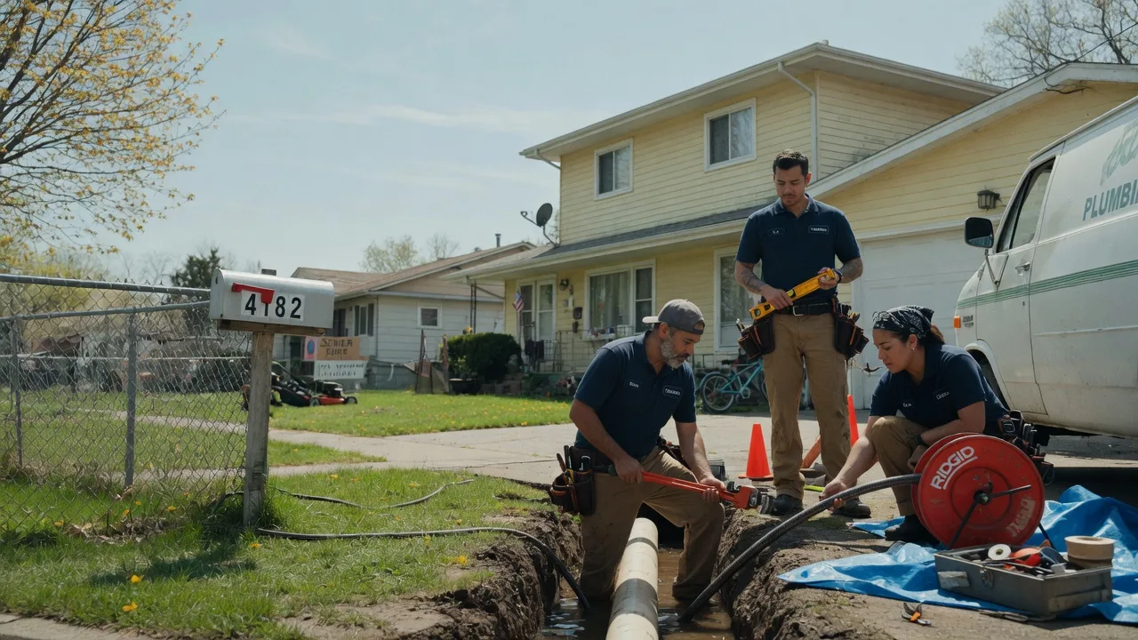 Gas Line Repair in Henderson, IL near me